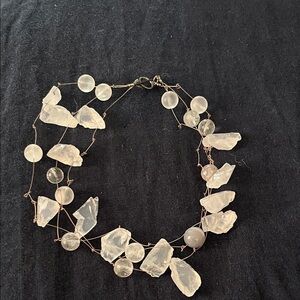 Elegant Crystal Beaded Necklace